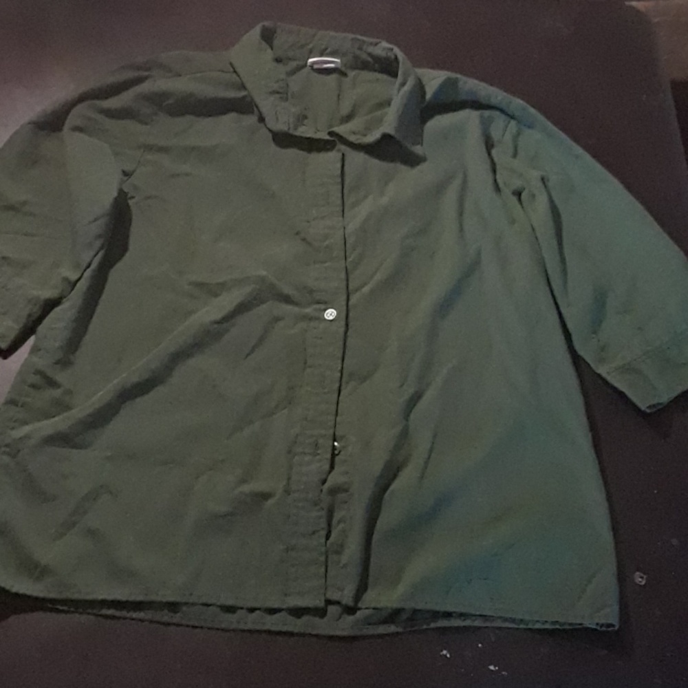 Dark Green Shirt